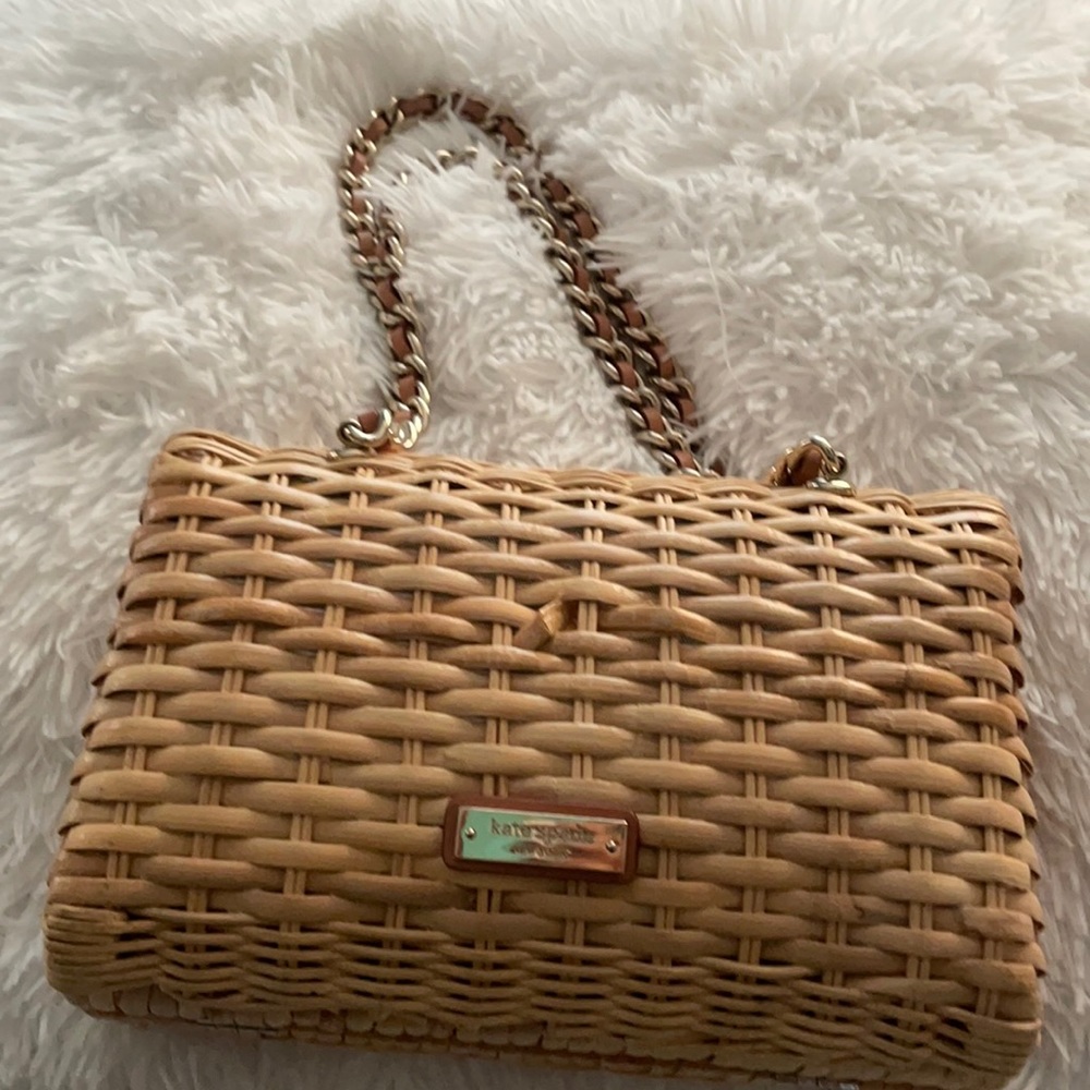 Kate Spade Straw Purse.